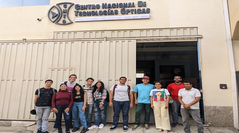 Estudiantes ULA visitan Centro Nacional de Tecnologías Ópticas del CIDA