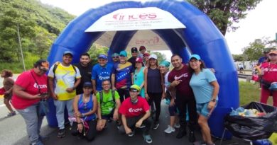 Finaliza caminata familiar por aniversario 64 del Inces en Caracas