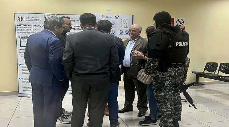 Detienen a seis personas por asesinato de candidato presidencial en Ecuador