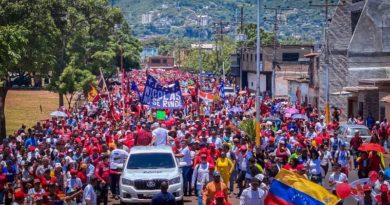 Pueblo revolucionario demuestra capacidad organizativa en movilizaciones