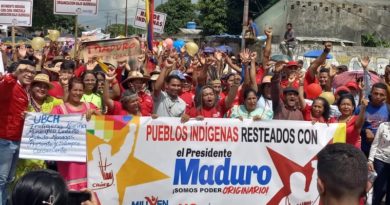 Pueblos originarios de la Gran Sabana expresaron su respaldo al presidente Maduro