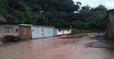 Atienden zonas afectadas por las lluvias en el estado Táchira