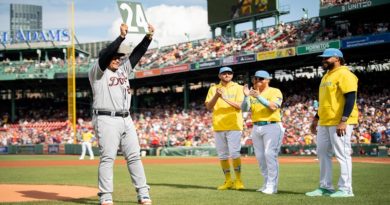 Realizan homenaje a Miguel Cabrera en el Fenway Park de Boston
