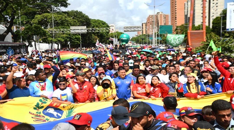 Minuto a Minuto | Juventud venezolana marcha para defender la paz y alegría