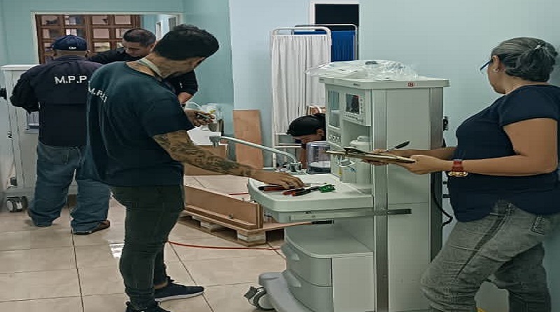 Isena recibe dos máquinas de anestesia para reactivar cirugías oncológicas