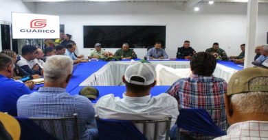 Garantizan seguridad y acompañamiento en proceso productivo a agricultores en Guárico