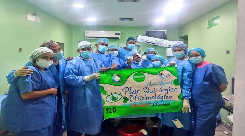 Despliegan Plan Quirúrgico Oftalmológico en sector de educación en Barinas