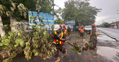 Emiten alerta verde en 12 departamentos de Honduras por vaguada