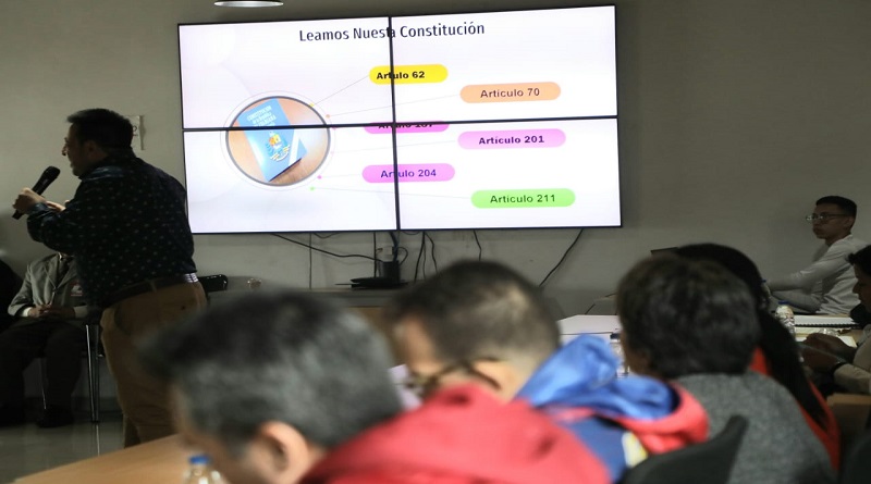 Imparten Taller de Técnicas Legislativas a funcionarios de seguridad