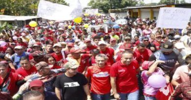 Militancia del PSUV respalda la Revolución Bolivariana en Lara, Portuguesa y La Guaira