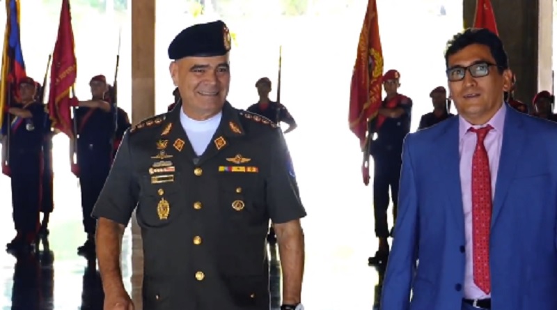 Ministro Padrino López se reúne con embajador de Colombia para afianzar relaciones