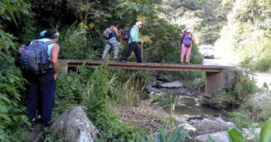 Reactivan ruta de senderismo en Ciudad Vacacional Los Caracas