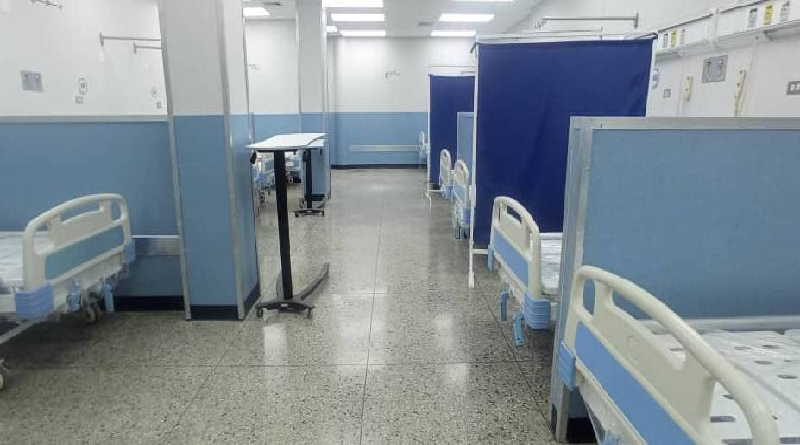 Supervisan rehabilitación de la Sala de Observación del Hospital Central en Lara