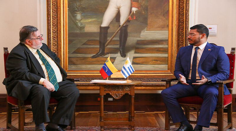 Venezuela y Uruguay revisan agenda de trabajo conjunto en Caracas