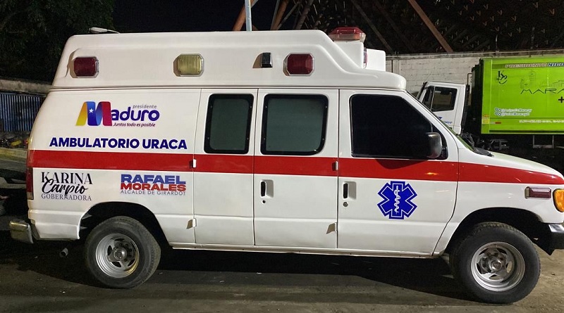 Parroquia Choroní recibe ambulancia totalmente equipada