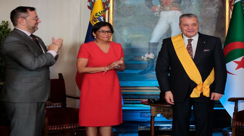 Delcy Rodríguez: Venezuela y Argelia coinciden en la lucha antimperialista
