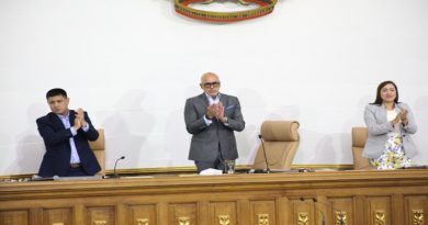 Poder Legislativo acuerda reconocimiento a clase trabajadora de VTV por 59° aniversario