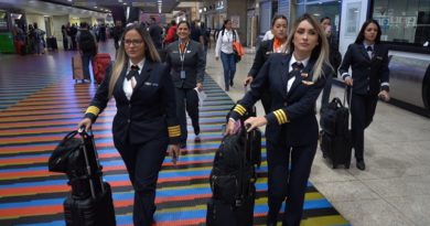 Conviasa vuelve a hacer historia con vuelo internacional tripulado solo por mujeres