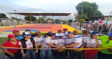 Reinauguran Complejo Deportivo Luis “Chemeco” Sira de Higuerón en Yaracuy