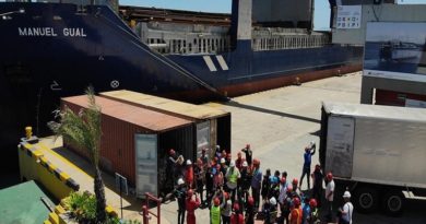 Arriban más de 2 mil toneladas de alimentos a Nueva Esparta