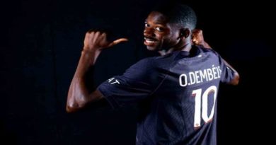 Dembélé hereda el 10 de Neymar en el PSG