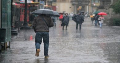 Inameh pronostica lluvias de intensidad variable en gran parte del país