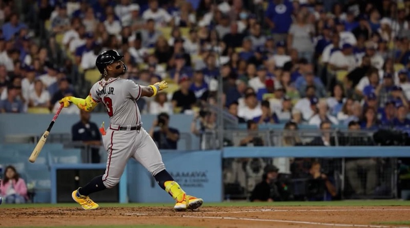 Acuña Jr. vuelve a dar jonrón y Bravos le repiten dosis a Dodgers