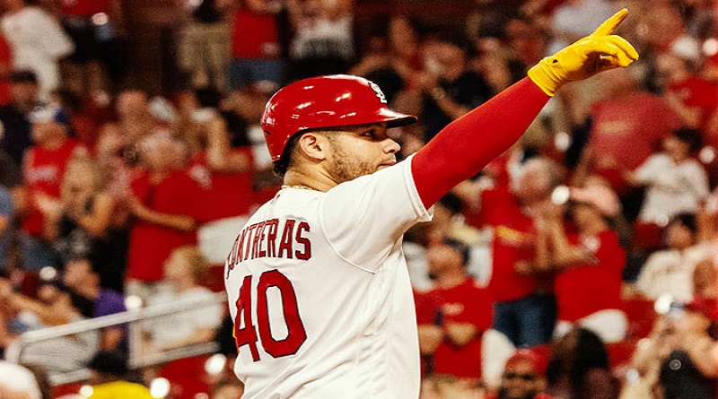 Willson Contreras suma su quinta temporada con al menos 20 jonrones