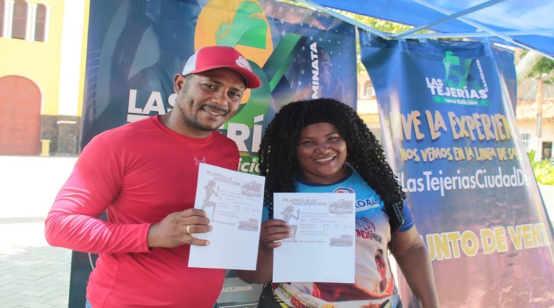 Realizan Caminata Las Tejerías 5K para incentivar la práctica deportiva