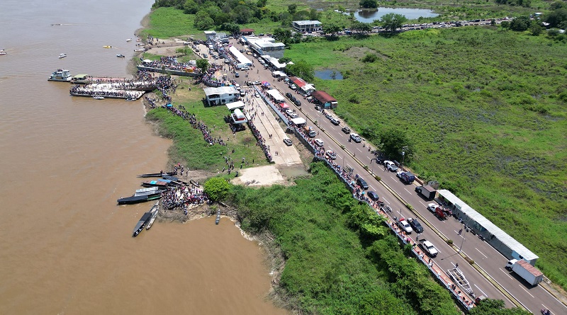 Inició en Puerto Ayacucho el rally de agua dulce más largo del mundo