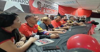 Tupamaro reitera su apoyo a la gestión del presidente Nicolás Maduro