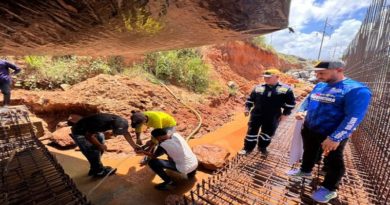 Avanza restauración del puente Cañafistola en Ciudad Bolívar