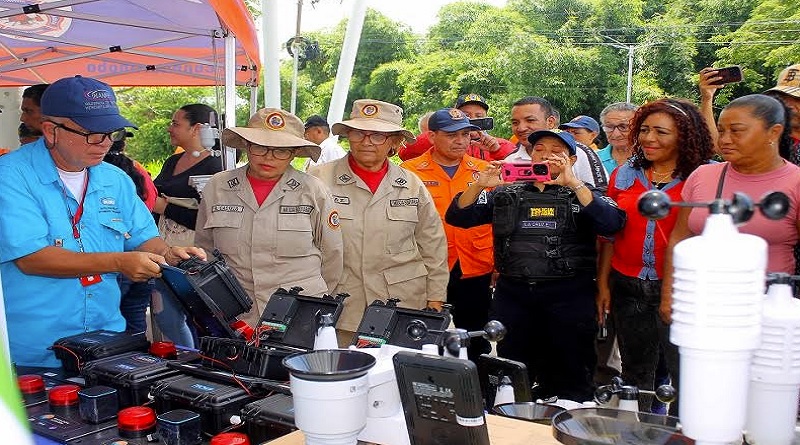 Inameh entrega estaciones pluviométricas en el estado Carabobo
