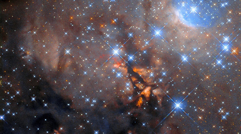 Captan cuna estelar a 8.900 años luz de la Tierra