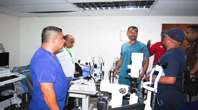 Reactivan servicio de oftalmología del Hospital General de los Valles del Tuy