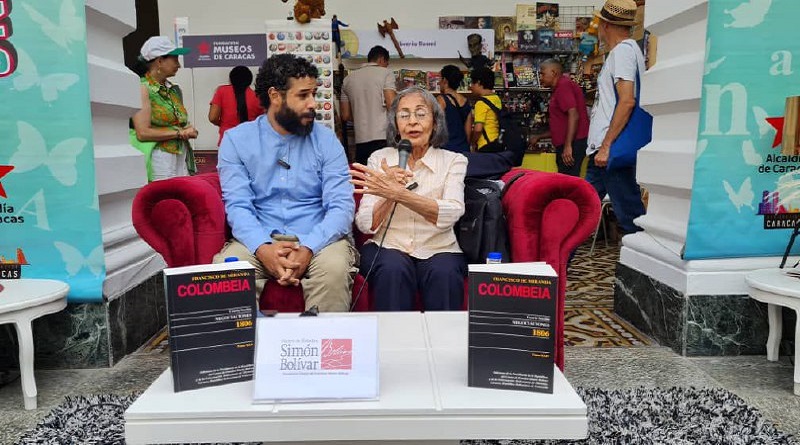 Archivos de Francisco de Miranda se presentaron en la Feria del Libro de Caracas