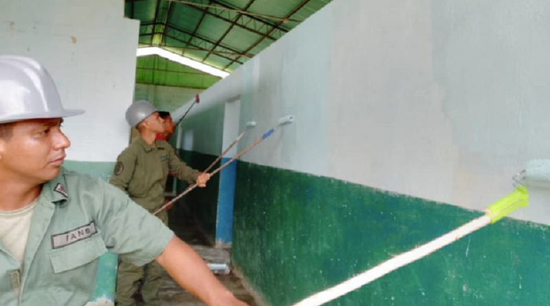 Bricomiles inician trabajos en planteles educativos de Apure