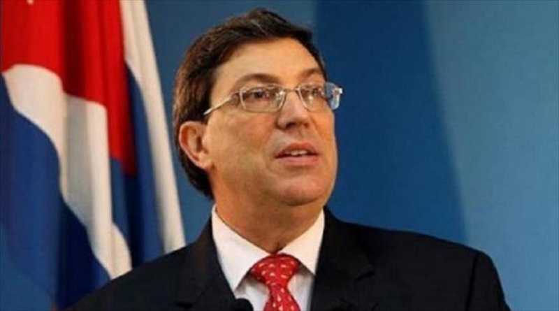 Canciller de Cuba, Bruno Rodríguez. (Foto Agencias)