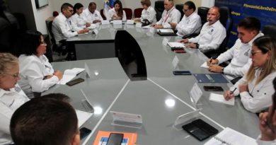 Directiva de la Sunad revisa agenda de actividades internacionales
