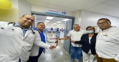 Reinauguran quirófano del Hospital Central Antonio María Pineda en Lara