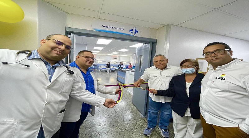 Reinauguran quirófano del Hospital Central Antonio María Pineda en Lara