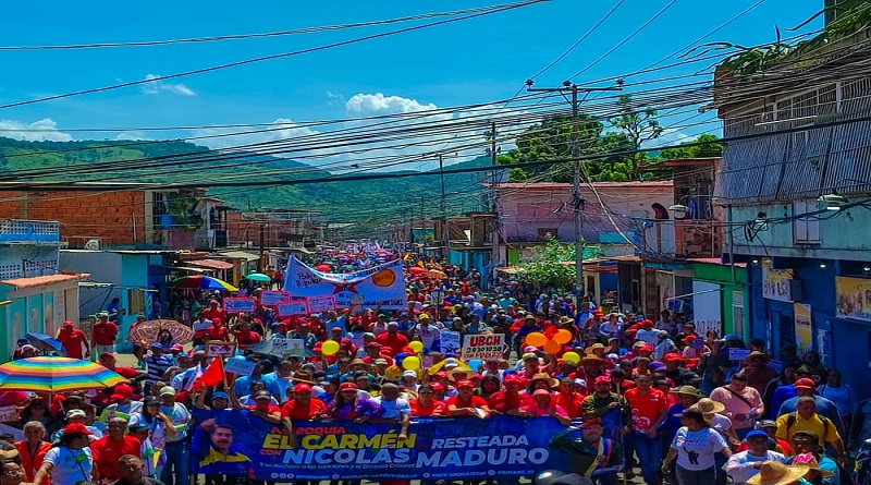 En Fotos | Pueblo combativo continua en defensa por la Revolución Bolivariana