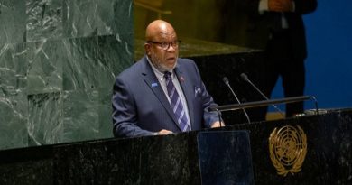 Dennis Francis asume 78.º Asamblea General de la ONU