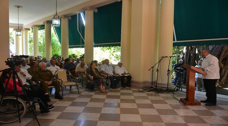 Rinden homenaje a Alí Rodríguez Araque en Cuba por su cumpleaños