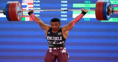 Venezolano Julio Mayora ingresa al top 5 de los mejores atletas del mundo
