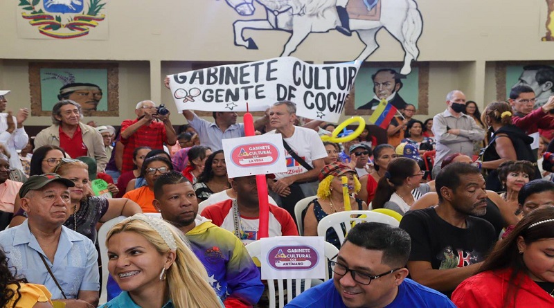 Realizan encuentro con representantes de los Gabinetes Culturales de Caracas