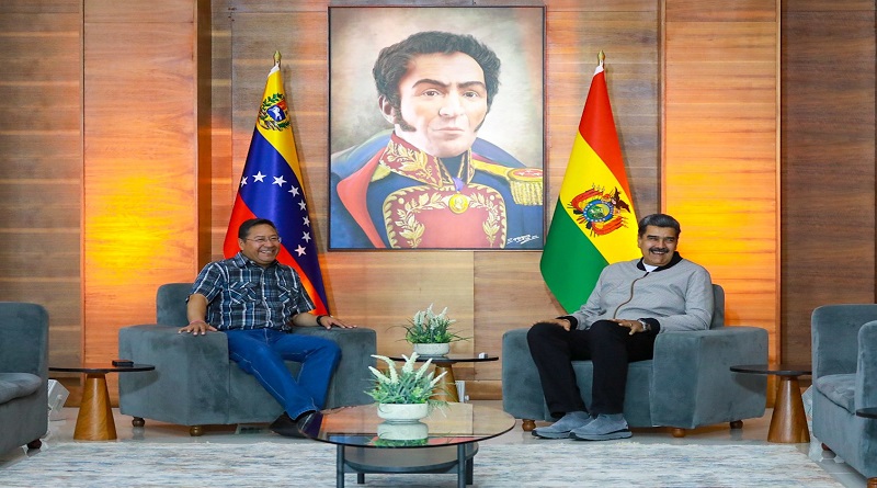 Mandatarios de Venezuela y Bolivia fortalecen relaciones y lazos de cooperación