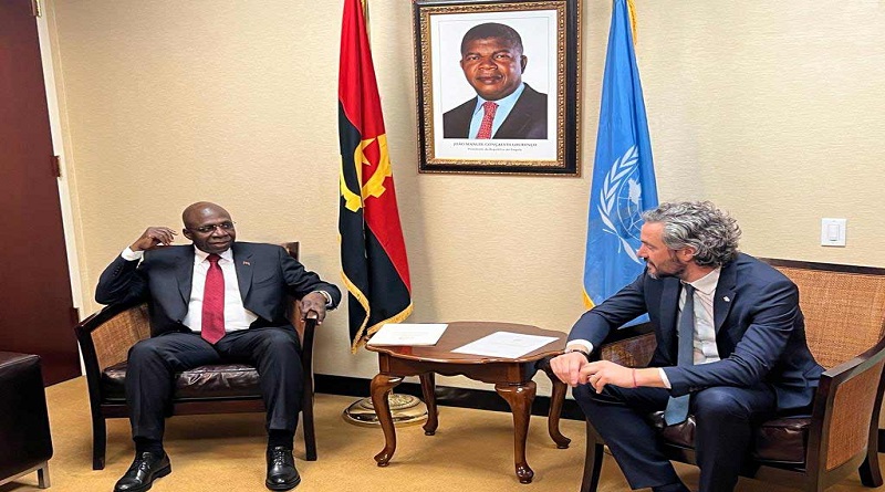 Angola y Argentina evalúan estado de relaciones bilaterales
