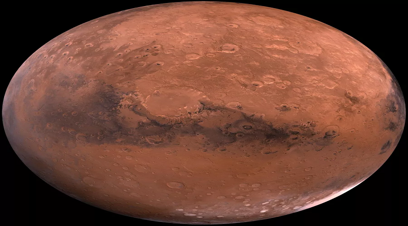 Un rover de la NASA detecta roca con forma de sombrero en Marte