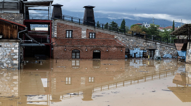 Reportan nuevas inundaciones en varias regiones de Grecia